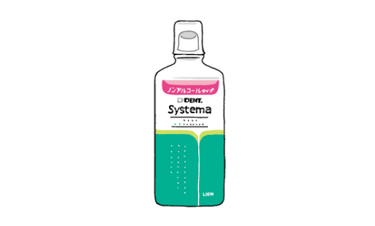 Systema 薬用デンタルリンス（ノンアルコールタイプ）